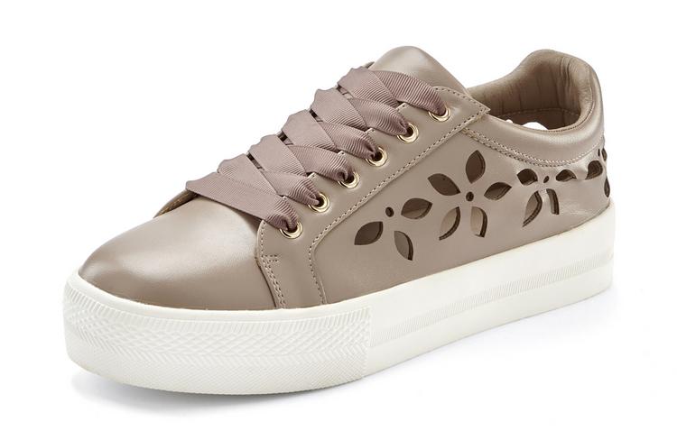 Lascana Lascana Sneaker Sneaker Damen - taupe - 3 | SportScheck