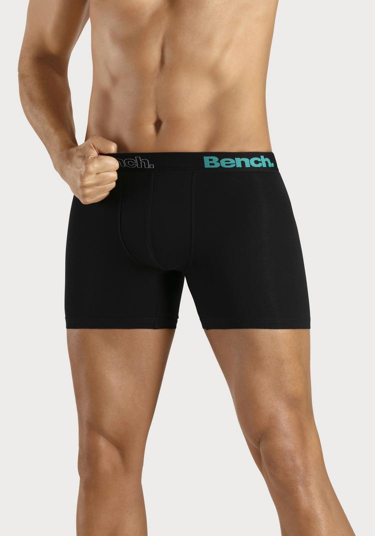 Bench Bench Langer Boxer Unterhose Herren - schwarz - 4 | SportScheck