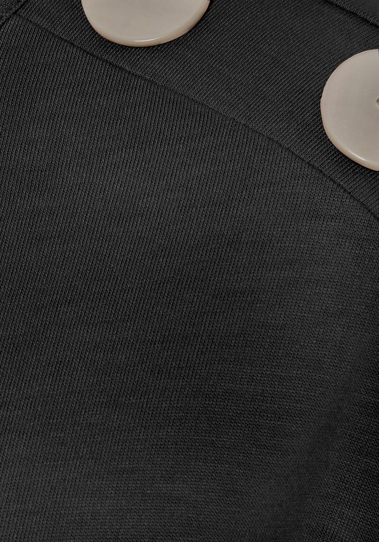 Buffalo Buffalo Kurzarmshirt T-Shirt Damen - schwarz - 0 | SportScheck