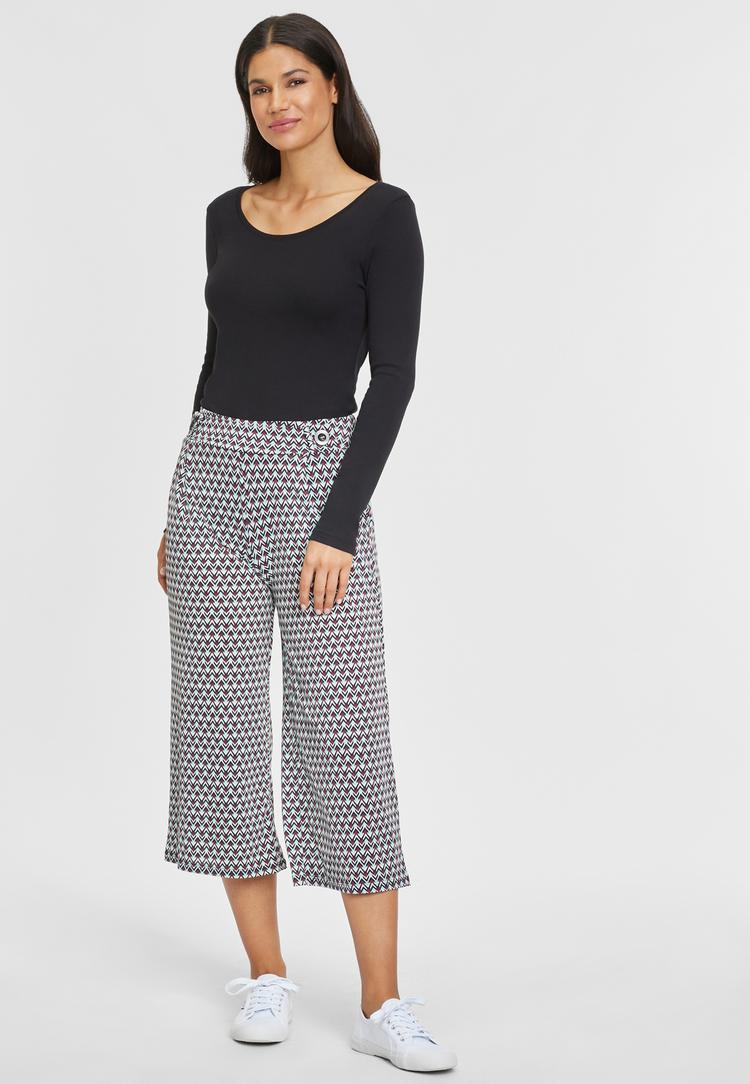 Bench Bench Langarmshirt Langarmshirt Damen - schwarz - wei&szlig; - 0 | SportScheck