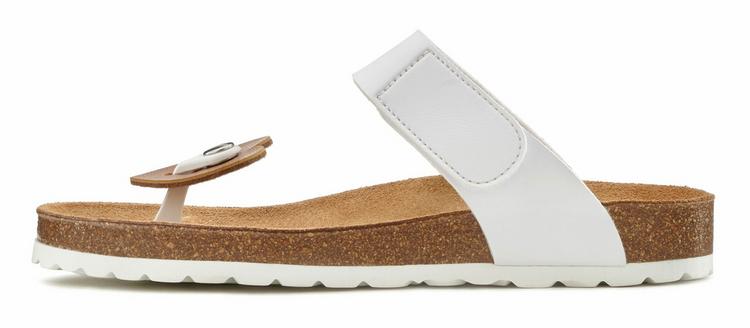 Lascana Lascana Pantolette Sandalen Damen - wei&szlig; - 1 | SportScheck