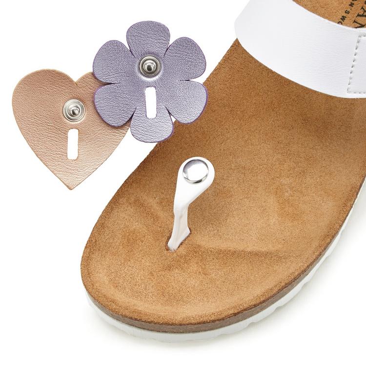 Lascana Lascana Pantolette Sandalen Damen - wei&szlig; - 2 | SportScheck