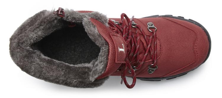 Lascana Lascana Winterstiefelette Boots Damen - dunkelrot - 2 | SportScheck