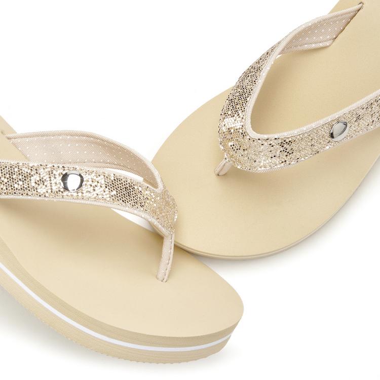 VENICE BEACH VENICE BEACH Badezehentrenner Zehentrenner Damen - goldfarben - 1 | SportScheck