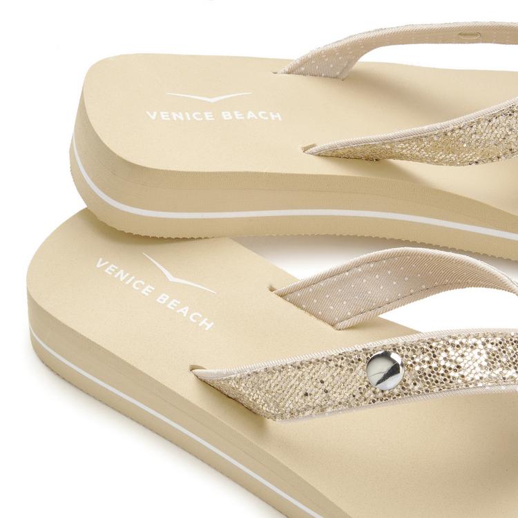VENICE BEACH VENICE BEACH Badezehentrenner Zehentrenner Damen - goldfarben - 2 | SportScheck
