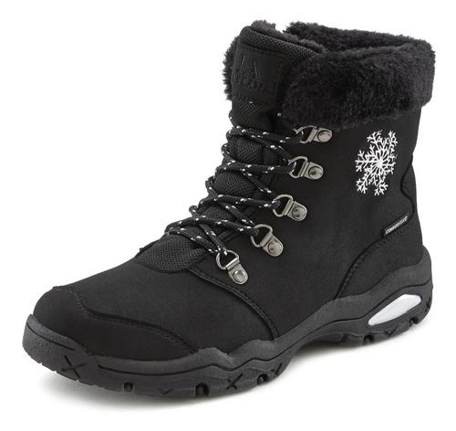 Rückansicht von Lascana Winterstiefelette Boots Damen schwarz