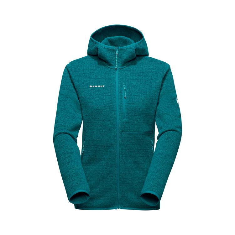 Mammut Mammut Arctic IV Hooded Fleecejacke Damen - deep teal melange - 0 | SportScheck