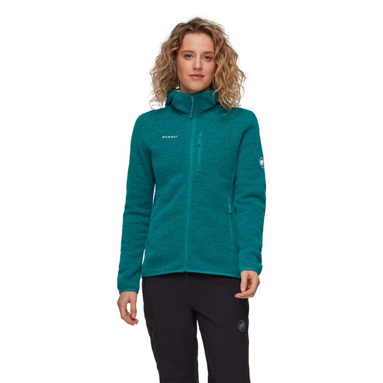 Mammut Mammut Arctic IV Hooded Fleecejacke Damen - deep teal melange - 0 | SportScheck