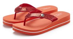 VENICE BEACH Badezehentrenner Zehentrenner Damen rot