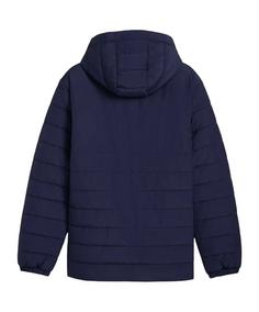 Rückansicht von PUMA teamAdiitions Padded Kapuzenjacke Trainingsjacke Herren blau