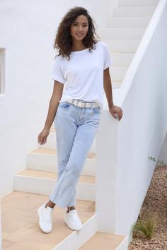 Rückansicht von Copenhagen Studios T-Shirt T-Shirt Damen bright white