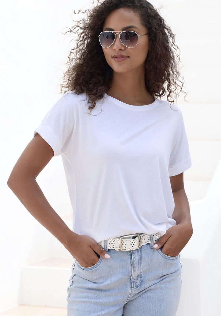 Copenhagen Studios Copenhagen Studios T-Shirt T-Shirt Damen - bright white - 2 | SportScheck