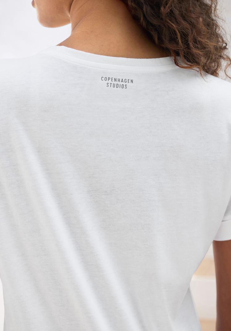 Copenhagen Studios Copenhagen Studios T-Shirt T-Shirt Damen - bright white - 0 | SportScheck