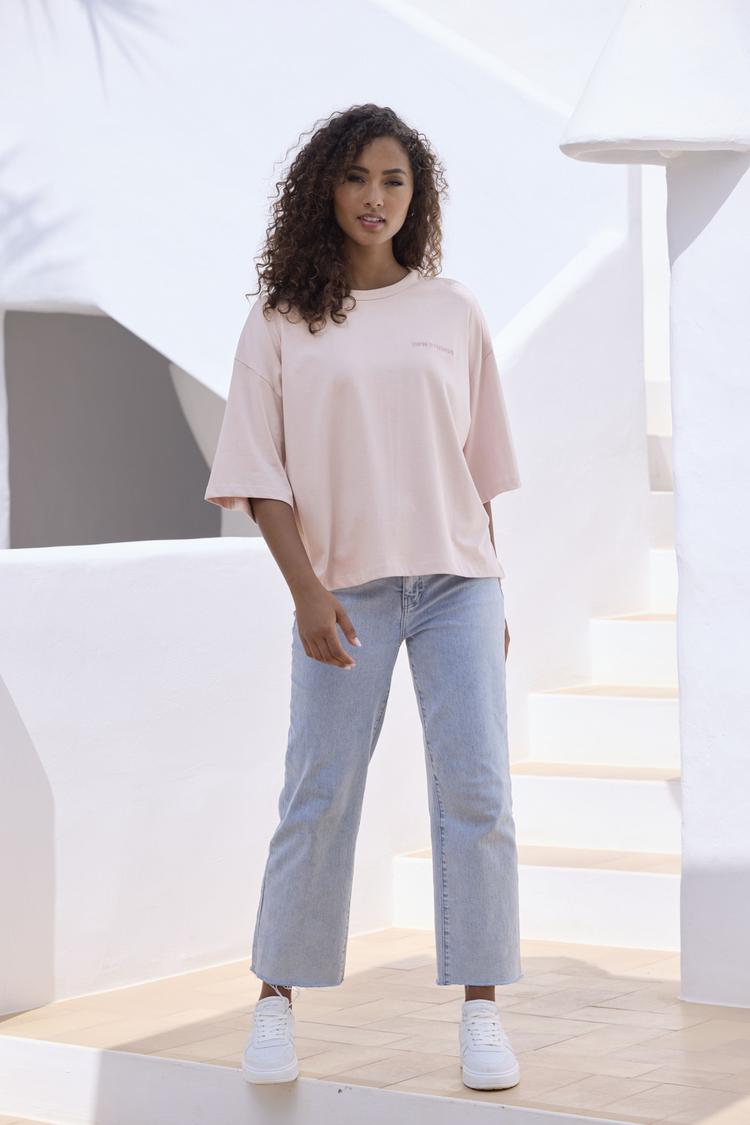 Copenhagen Studios Copenhagen Studios Oversize-Shirt T-Shirt Damen - soft violet - 1 | SportScheck
