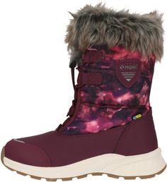 Rückansicht von ZigZag Wesend Stiefel Kinder 4078 Dark Purple
