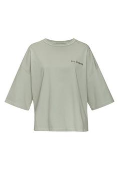 Copenhagen Studios Oversize-Shirt T-Shirt Damen light olive