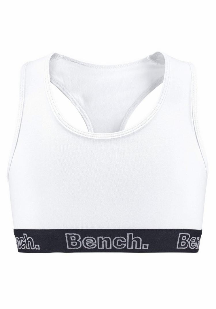 Bench Bench Bustier BH Damen - schwarz -wei&szlig; - grau - 0 | SportScheck