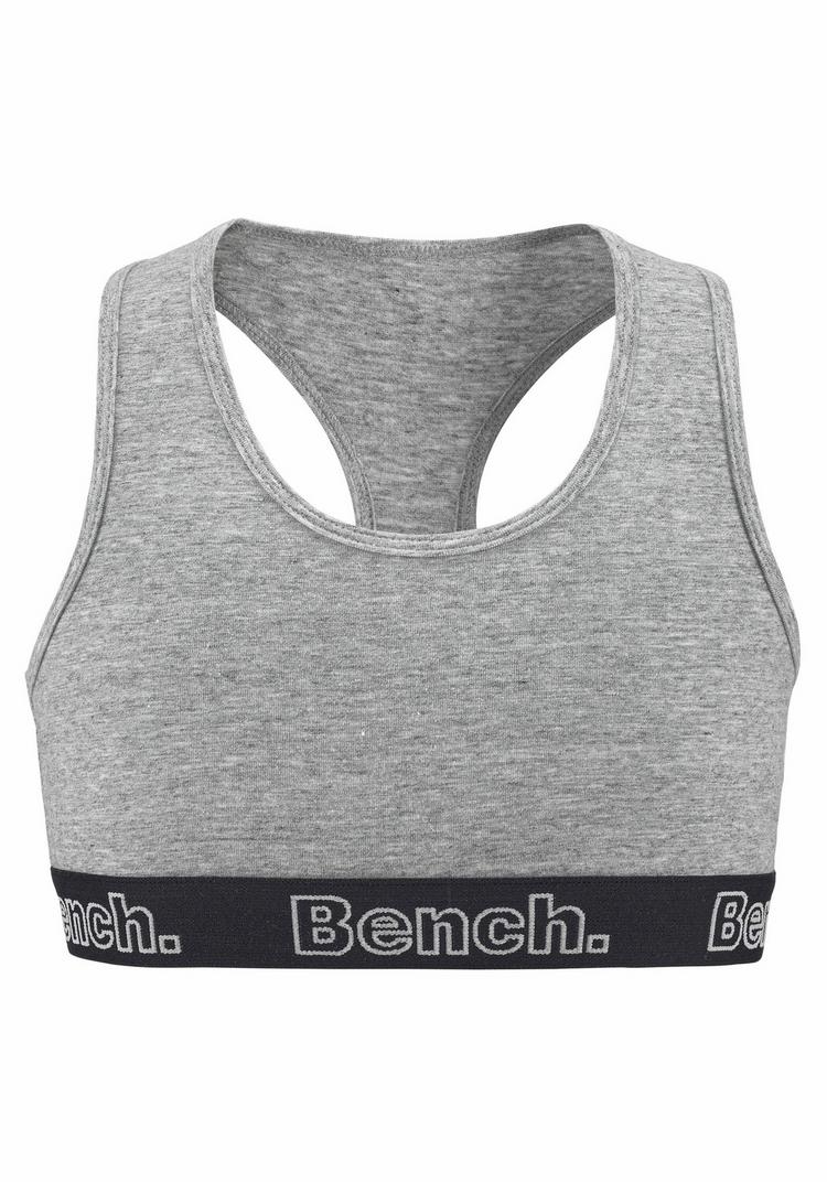 Bench Bench Bustier BH Damen - schwarz -wei&szlig; - grau - 1 | SportScheck
