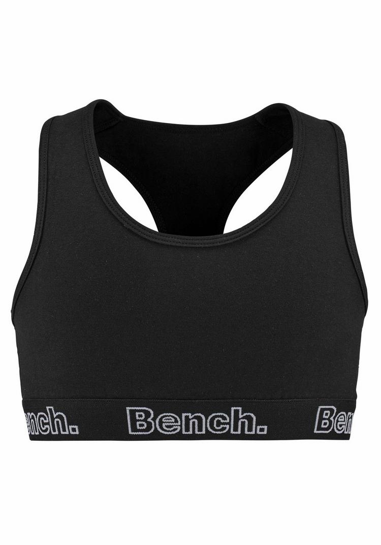 Bench Bench Bustier BH Damen - schwarz -wei&szlig; - grau - 2 | SportScheck