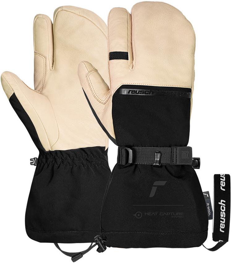 Reusch Reusch Duality R-WOOL Lobster Handschuh - 9002 tan / black - 0 | SportScheck