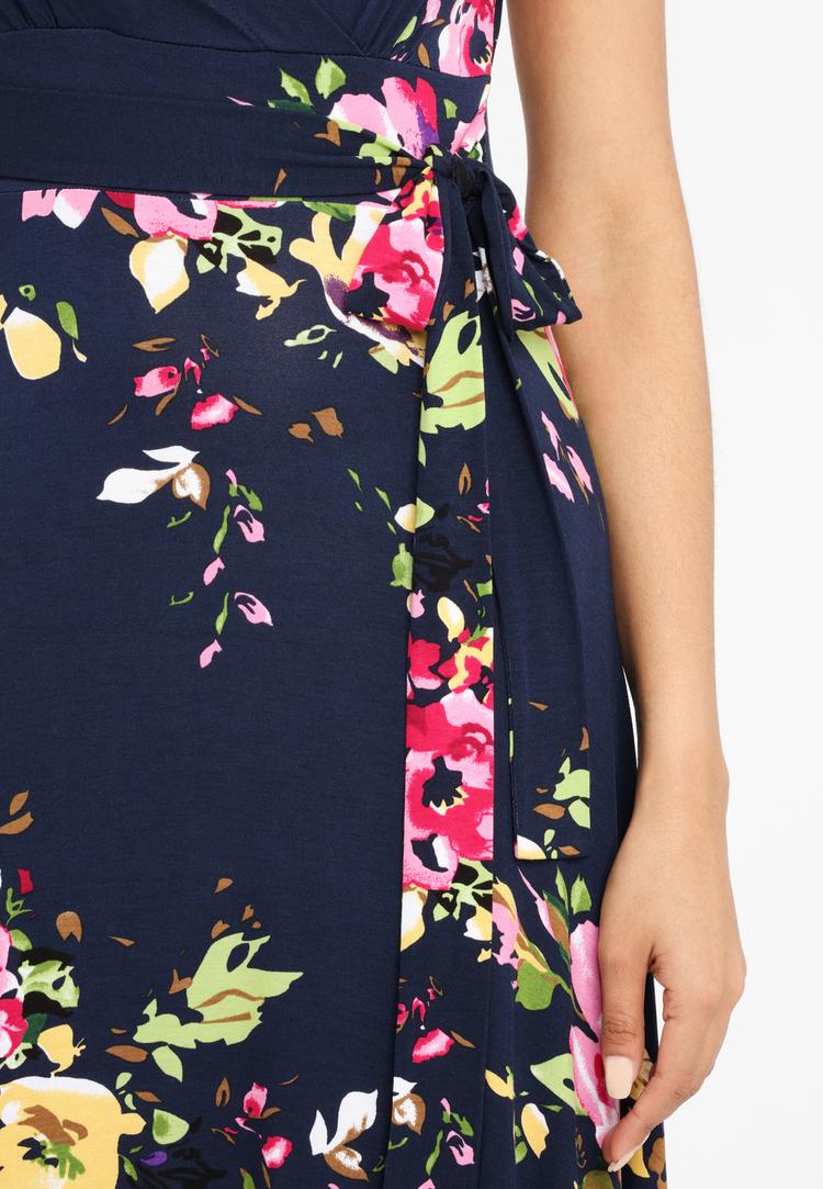 BEACH TIME BEACH TIME Sommerkleid Tr&auml;gerkleid Damen - marine-bedruckt - 1 | SportScheck