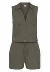 Lascana Kurzoverall Jumpsuit Damen - khaki