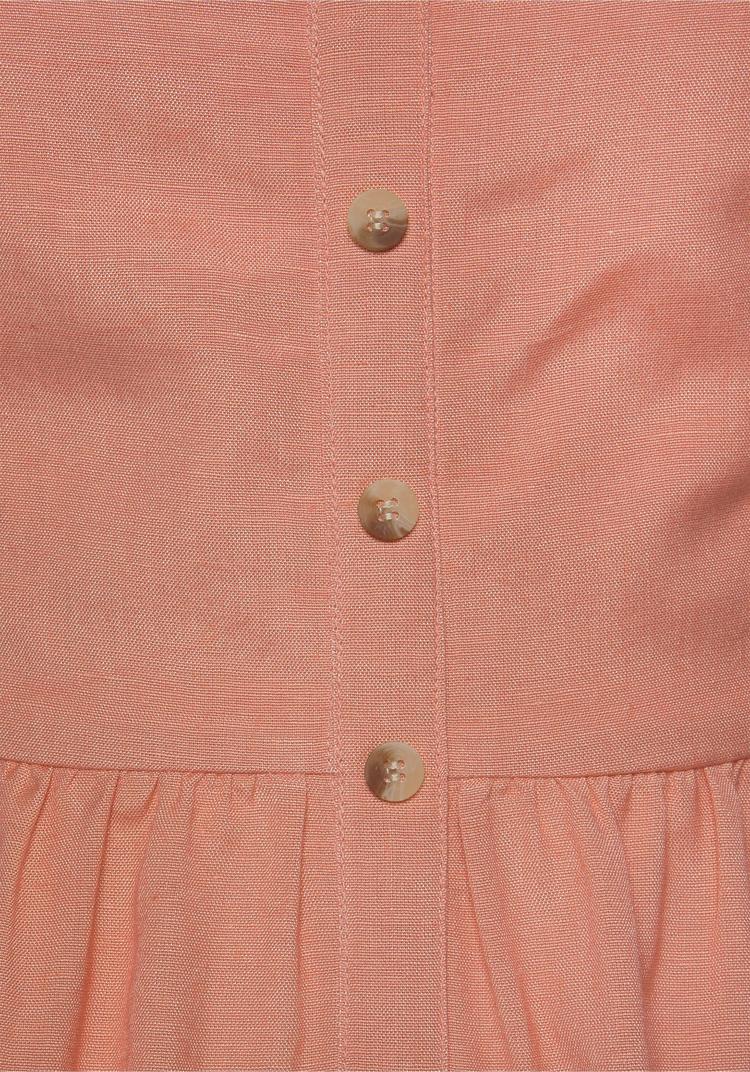 Lascana Lascana Sommerkleid Tr&auml;gerkleid Damen - puder - 4 | SportScheck