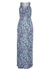 Lascana Maxikleid Maxikleid Damen - blau