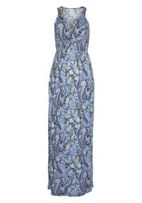 Lascana Maxikleid Maxikleid Damen - blau