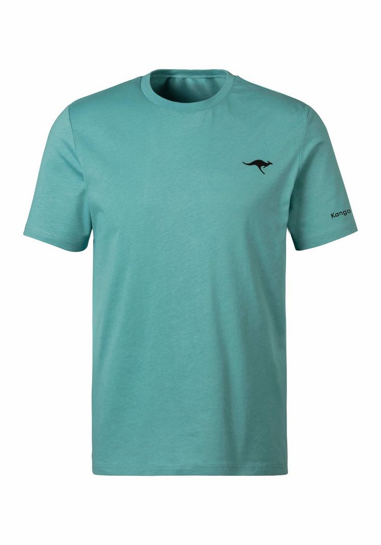 KangaROOS KangaROOS T-Shirt T-Shirt Herren - petrol - schwarz - 1 | SportScheck