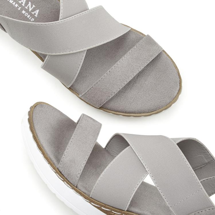 Lascana Lascana Sandalette Sandalen Damen - grau - 0 | SportScheck