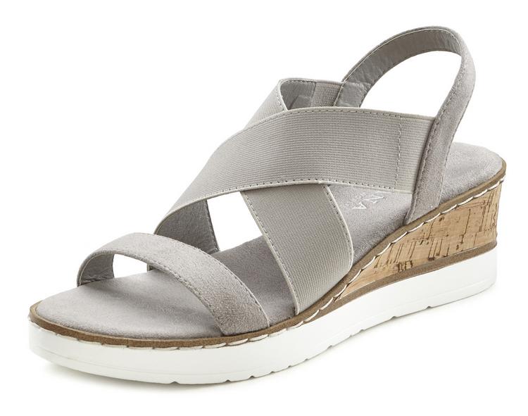 Lascana Lascana Sandalette Sandalen Damen - grau - 3 | SportScheck