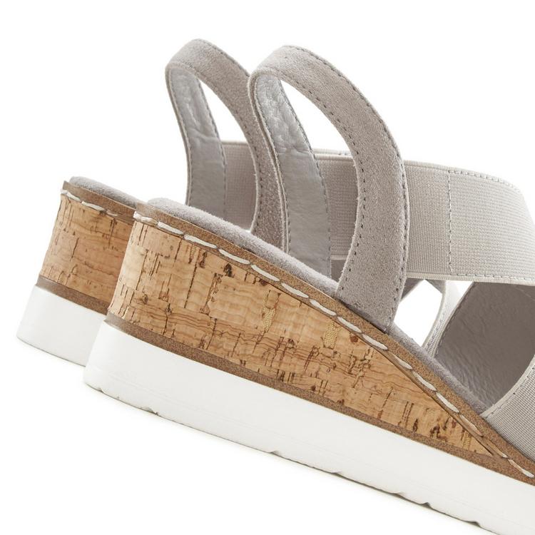 Lascana Lascana Sandalette Sandalen Damen - grau - 6 | SportScheck