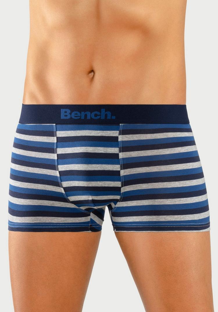 Bench Bench Boxer Unterhose Herren - blau - grau - navy - 1 | SportScheck