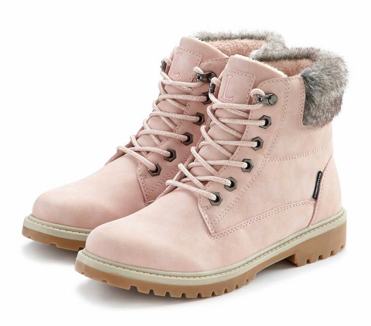 Lascana Lascana Stiefelette Boots Damen - ros&eacute; - 0 | SportScheck