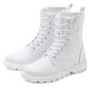 Lascana Stiefelette Boots Damen - wei&szlig;