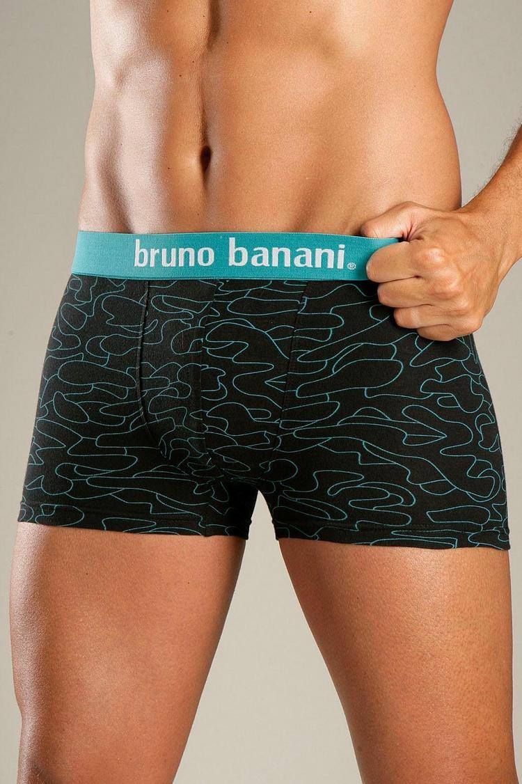 BRUNO BANANI BRUNO BANANI Boxer Unterhose Herren - schwarz-bedruckt - 0 | SportScheck