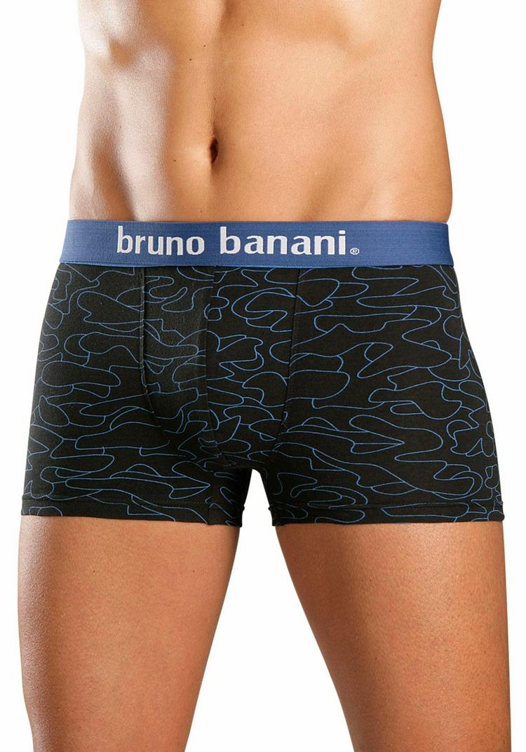 BRUNO BANANI BRUNO BANANI Boxer Unterhose Herren - schwarz-bedruckt - 2 | SportScheck
