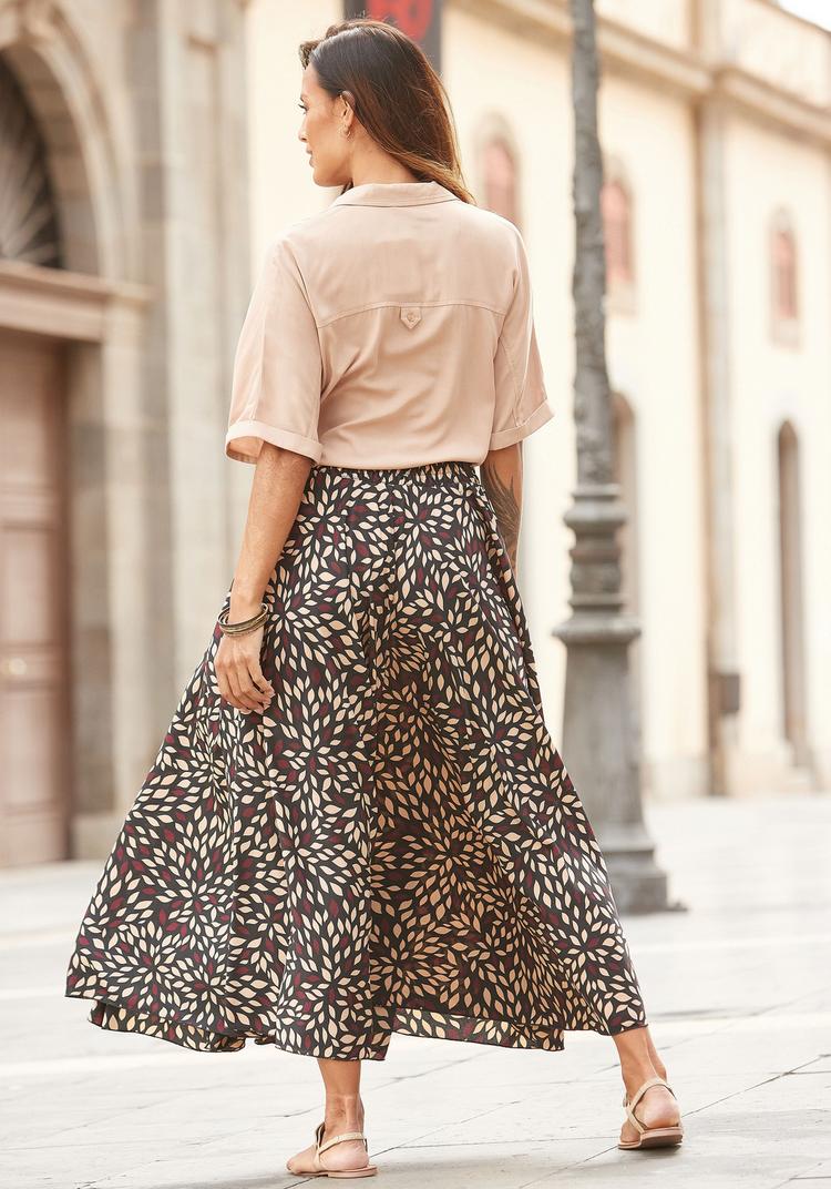 Lascana Lascana Hosenrock Hosenrock Damen - braun-bedruckt - 1 | SportScheck