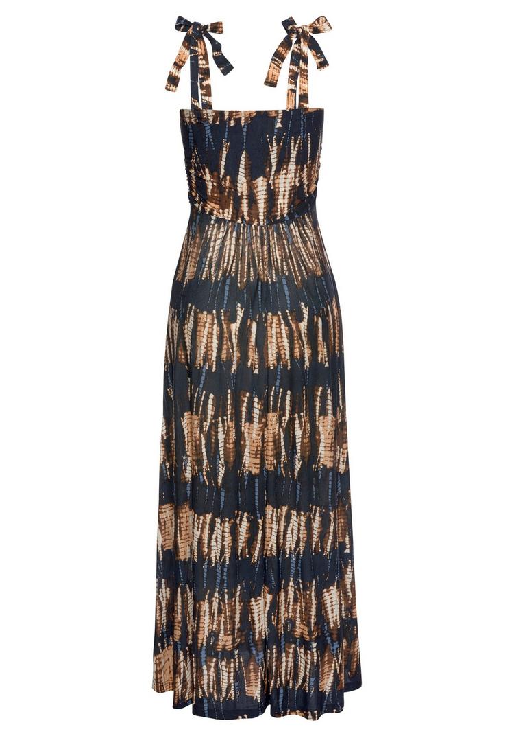 Buffalo Buffalo Maxikleid Maxikleid Damen - marine-bedruckt - 0 | SportScheck