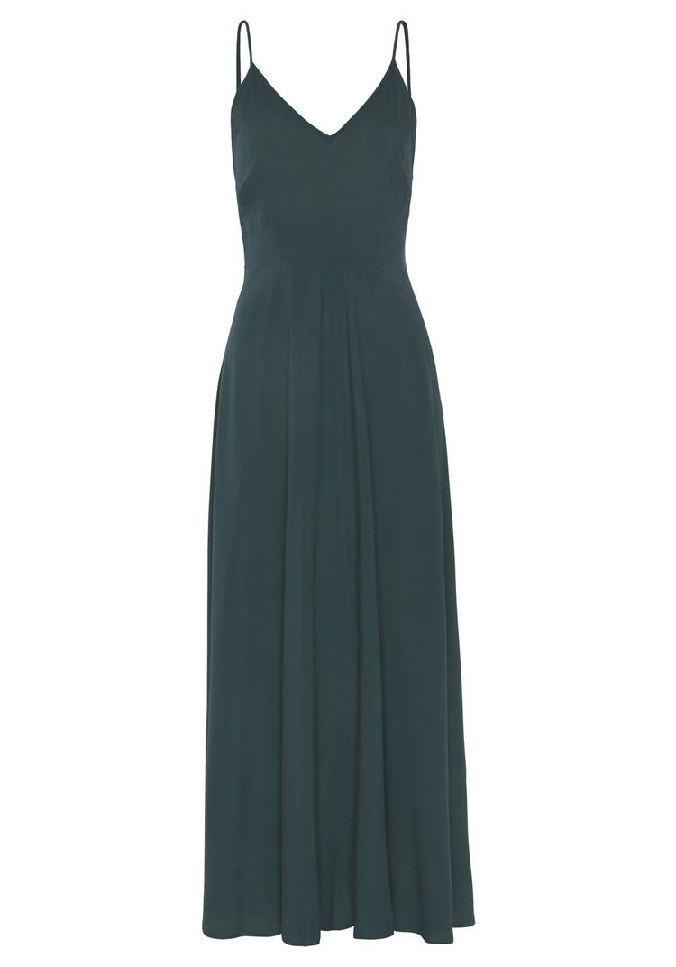 Lascana Lascana Maxikleid Maxikleid Damen - dunkelgr&uuml;n - 0 | SportScheck