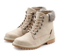 Lascana Stiefelette Boots Damen - beige