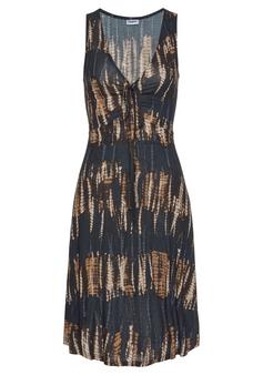 Buffalo Jerseykleid Jerseykleid Damen marine-bedruckt