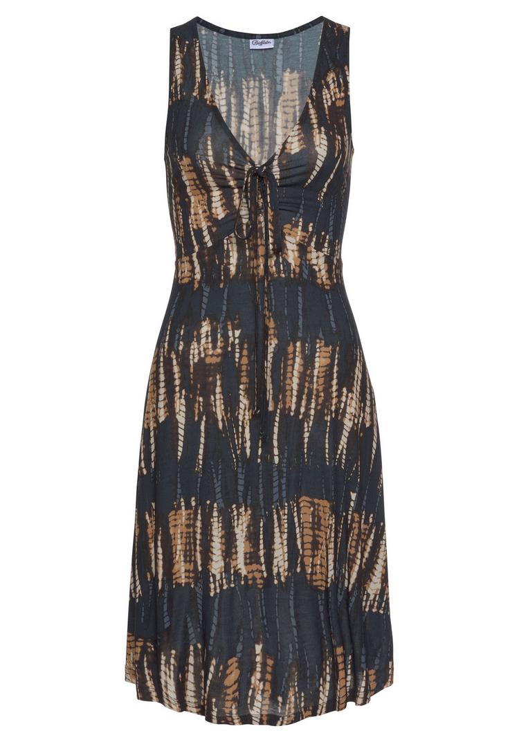 Buffalo Buffalo Jerseykleid Jerseykleid Damen - marine-bedruckt - 0 | SportScheck