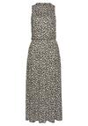 Lascana Jerseykleid Jerseykleid Damen - schwarz-beige-bedruckt
