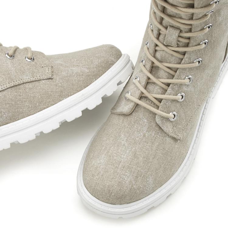 Lascana Lascana Stiefelette Boots Damen - beige - 6 | SportScheck