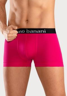 Rückansicht von BRUNO BANANI Boxer Boxershorts Herren blau pink mint gelb schwarz