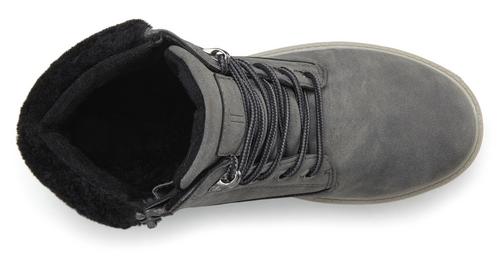 Rückansicht von Lascana Stiefelette Boots Damen anthrazit