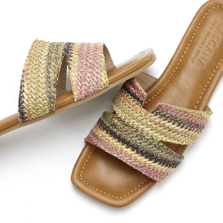 Lascana Lascana Pantolette Sandalen Damen - bunt - 2 | SportScheck