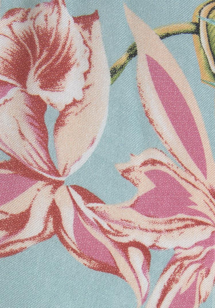 Lascana Lascana Maxikleid Maxikleid Damen - t&uuml;rkis bedruckt - 1 | SportScheck